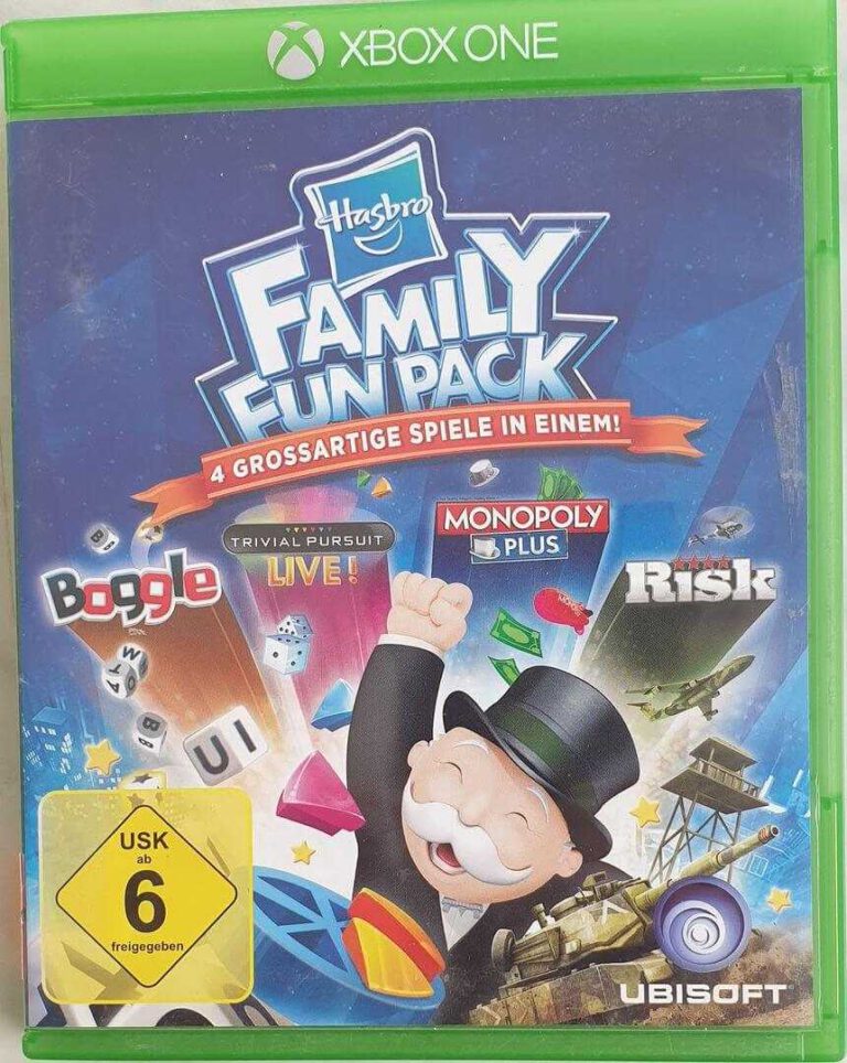 family fun pack 4 grösartige Spiele in Einem